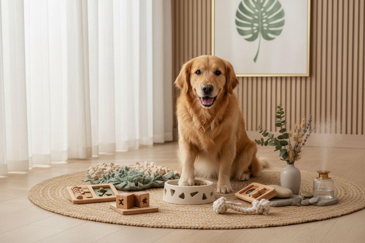 Jouets interactifs de stimulation mentale pour chiens - puzzles, distributeurs et jouets à mâcher pour enrichissement canin